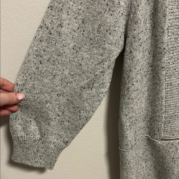 Ivanka Trump Gray Shawl Collar Cardigan - Picture 4 of 8